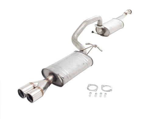 XForce 2.5in Cat-Back Exhaust w/Dual Tips - 409 Stainless (FG Falcon XR6 Sedan 08-16) - Non Turbo
