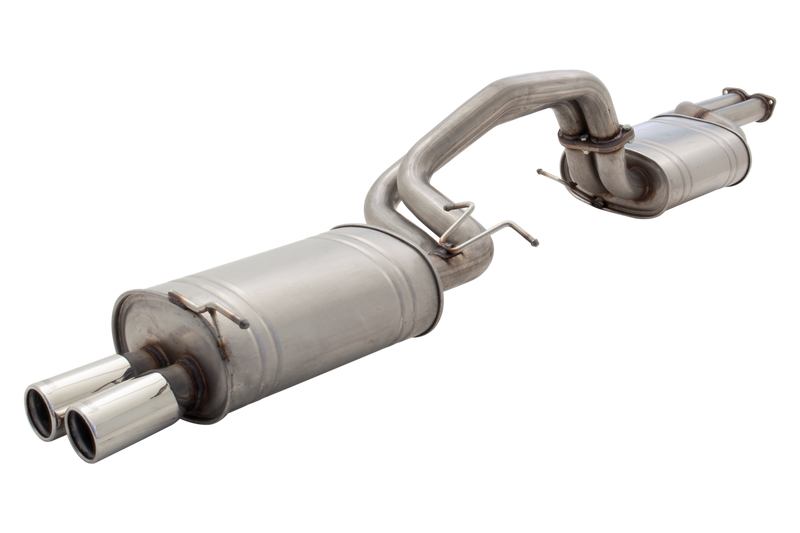 XForce Turbo-Back Exhaust - 4in Dump split to Dual 2.5in (FG Falcon XR6 Turbo Sedan 08-16) — fits Ford Australia Fa...