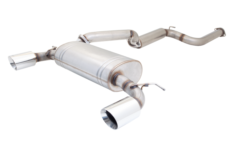 XForce 3in Cat-Back Exhaust - 409 Stainless Steel (Focus 06-11) — fits Ford Focus Gen 2