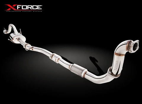 XForce 3in Turbo-Back Exhaust, no Cat, Non-Polished (Colorado RC 08-11) — fits Holden Colorado