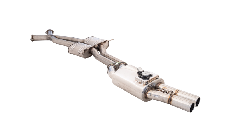XForce Twin 3in Cat-Back Exhaust w/Varex Rear Muffler (Commodore 97-06) — fits Holden Commodore