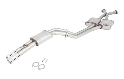 XForce Twin 2.25in Cat-Back Exhaust - Non-Polished Stainless (Commodore 97-06)
