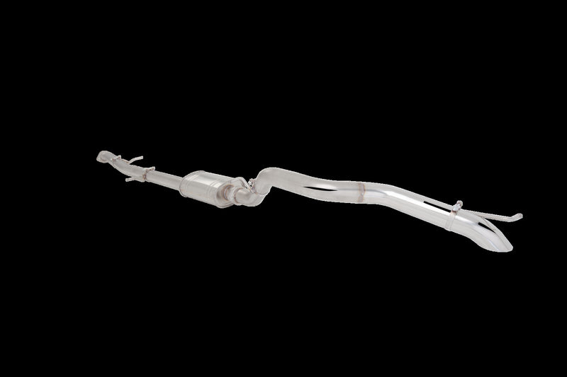 XForce 3in DPF-Back Exhaust - 409 Stainless Steel (Triton 15+) — fits Mitsubishi Triton