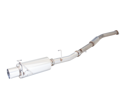 XForce 3in Turbo-Back Exhaust - Non-Polished Stainless (200SX S14 94-98/S15 00-02) — fits Nissan 200sx