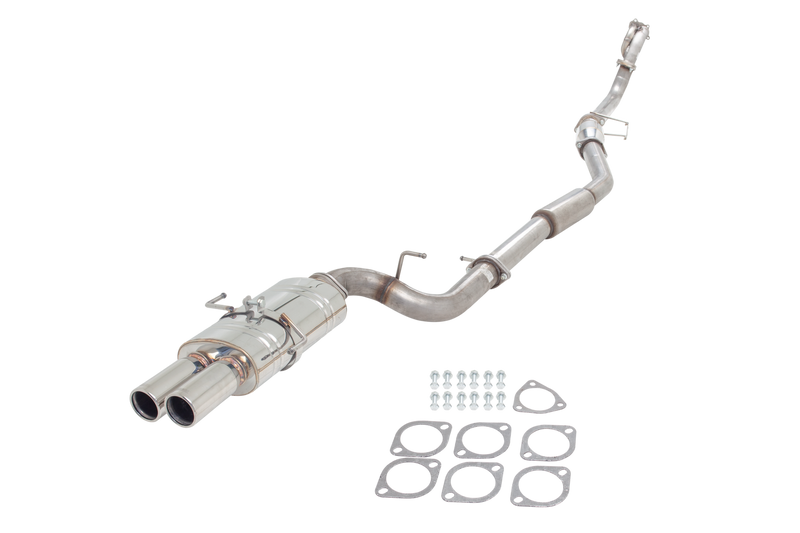 XForce 3in Turbo-Back Exhaust - Non-Polished Stainless (200SX S14 94-98) — fits Nissan 200sx