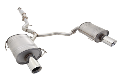 XForce 2.5in Cat-Back Exhaust - Raw 409 Stainless (Liberty 04-09)