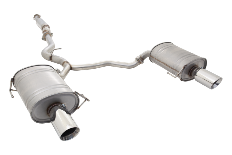 XForce 2.5in Cat-Back Exhaust - Raw 409 Stainless (Liberty 04-09)
