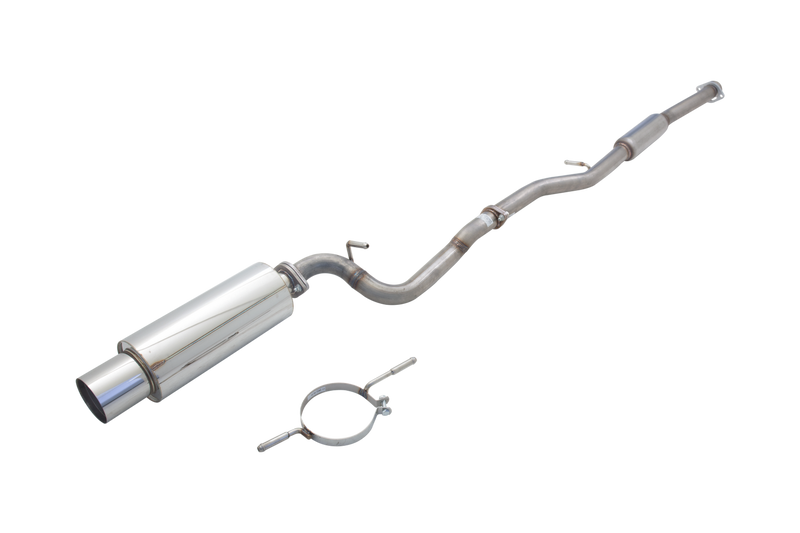 XForce Cannon Rear Cat Back - 409 Stainless Steel (Impreza 94-06) — fits Subaru Impreza