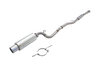XForce Cannon Rear Cat Back - 409 Stainless Steel (Impreza 94-06) — fits Subaru Impreza (image 2)