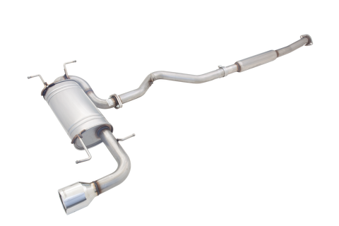 XForce 2.5in Cat-Back Exhaust System with Polished Tips (Impreza 09-11) — fits Subaru Impreza