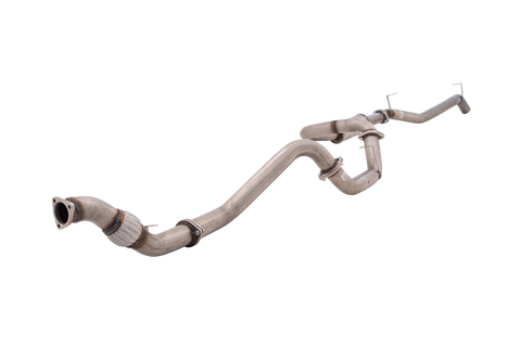 XForce 3in Turbo-Back Exhaust No Cat, Non-Polished (Landcruiser 79 Series 09-15) — fits Toyota Landcruiser 79 Series
