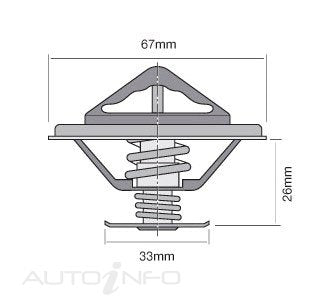 Tridon Thermostat Bmw 79-On05 - TT274-180