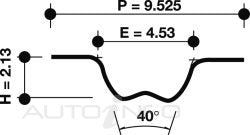 Dayco Timing Belt Fiat Ford Mitsubishi - 94422