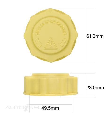 Tridon Radiator Cap RS25 - CE18125