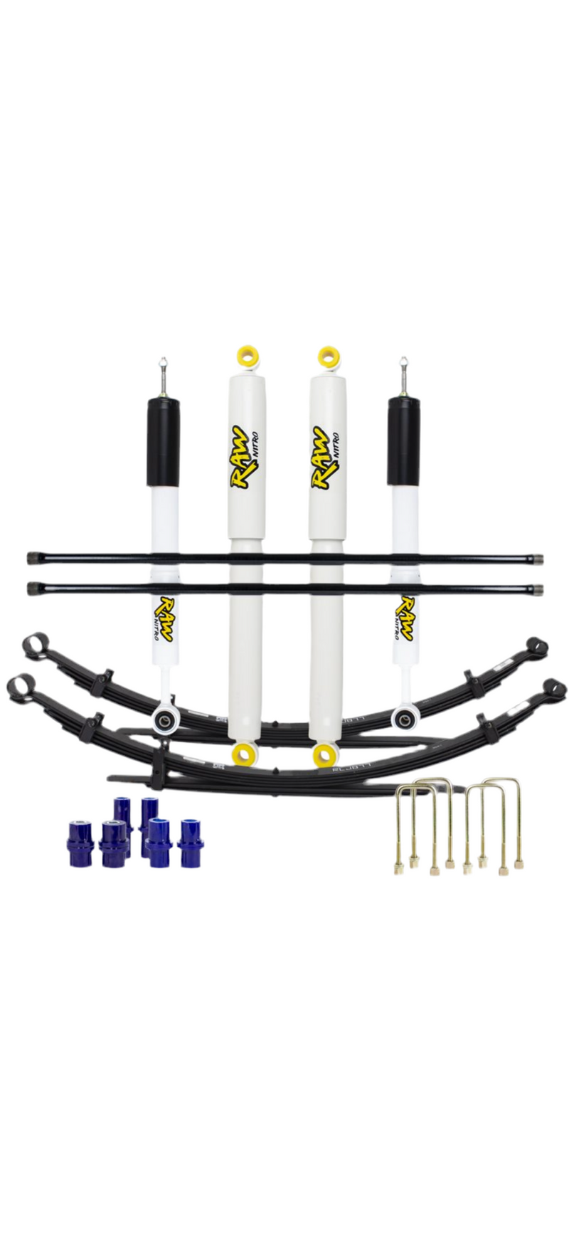 Holden Colorado (2008-2012) – 2" (50mm) Lift Kit – RAW 4x4