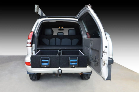 MSA 4x4 930 Double Drawer Kit (Prado 120 Series) — fits Toyota Landcruiser Prado 120 Series