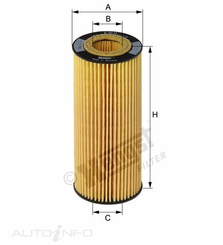 Hengst Oil Filter CH10160 Audi A6 3.2 04-On - E864HD184