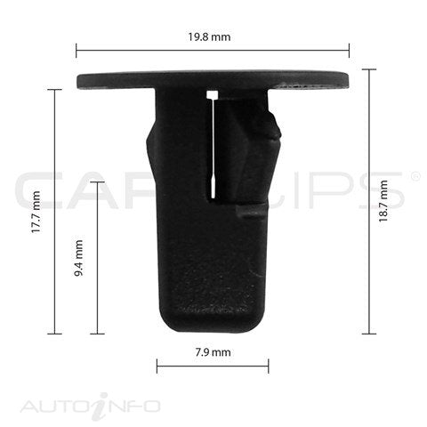 Carclips Grommet Clip - CC10031/25