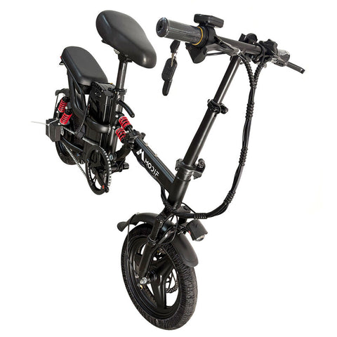 Black Adult 1000W Electric Bike Foldable E Bicycle Mountain E Bikes 14" 3 Speed 50km/h — image 3