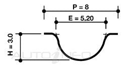 Dayco Timing Belt Mitsubishi 6G72 V6 SOHC 6/94-On - 94495