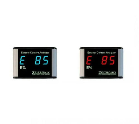Zeitronix V1 Ethanol Content Analyzer Kit - No Sensor - Red Display