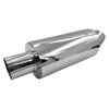 Polished Tip Exhaust Muffler Cannon 480mm Length 3" Inlet 4" Outlet — image 3