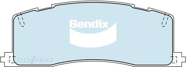 Bendix Brake Pads Rear Toyota - DB1213HD