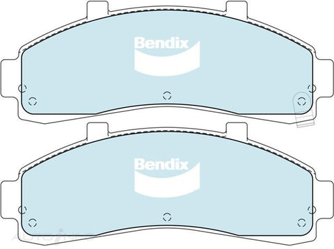 Bendix Brake Pads Ford Exp 96- Front - DB17844WD