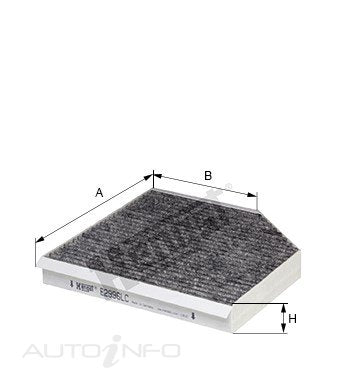 Hengst Cabin Filter Audi A6 A7 A8Y - E2996LC