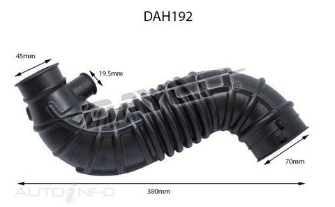 Dayco Air Intake Hose Hyundai I30 07-On12 - DAH192