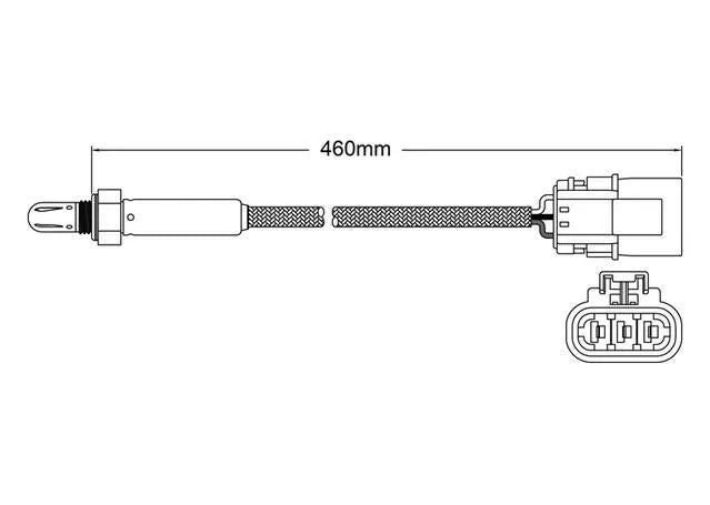 PAT Premium Oxygen Sensor Pre/Post Cat (R32 GT-R 89-94) — fits Mercedes Benz S-Class