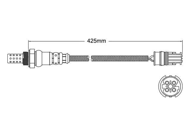 PAT Premium Oxygen Sensor - Post Cat (M3 E90/92/93 10-14) — fits Mercedes Benz Sl Class