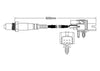Bosch Oxygen Sensor Pre Cat (350Z DE 02-07)