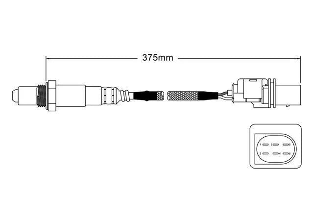 Bosch Oxygen Sensor Pre Cat (M3 E90/92/93 10-14)