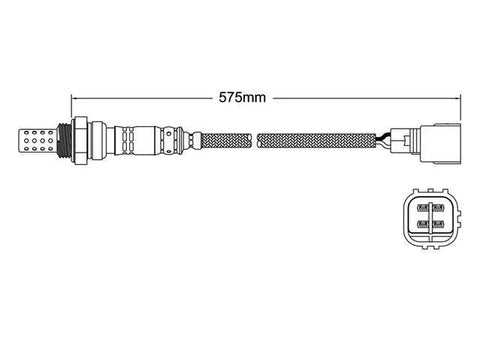 PAT Premium Oxygen Sensor - Post Cat (GR 08-14) — fits Subaru Forester
