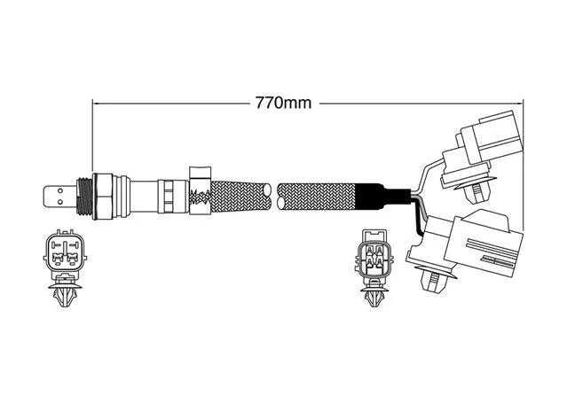 PAT Premium Oxygen Sensor Pre Cat (6 MPS 05-08) — fits Mazda 6 Gen 1