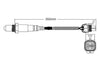PAT Premium Oxygen Sensor Pre/Post Cat (VF SV6 13-17)