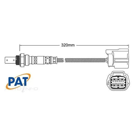 PAT Premium Oxygen Sensor - Pre Cat (WRX VA 14-21)