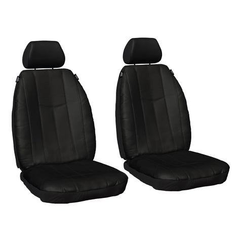 Sperling Empire Leather Front Black Seat Covers Suits