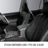 Sperling Empire Leather Front Black Seat Covers Suits ASX