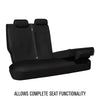 Sperling Empire Leather Rear Black Seat Covers Suits ASX