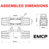 Rugcel EMCP 13,500lb Winch