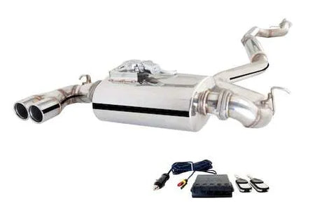 XForce 2.5in Cat-Back Exhaust w/Varex Muffler (125i 11-14) — fits BMW 1 Series