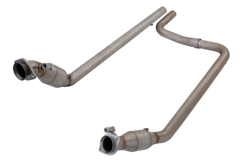 XForce 2.5in 100 Cell Metallic High Flow Cat Pipes (Ram 1500 16+) — fits Dodge Ram 4th