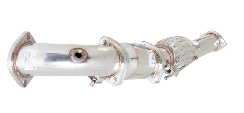 XForce Dump Pipe and Cat Kit - Stainless Steel (Focus RS 16+) — fits Ford Focus