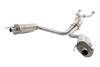 XForce Twin 2.5in Cat-Back Exhaust - Stainless Steel (IS F 07-14)