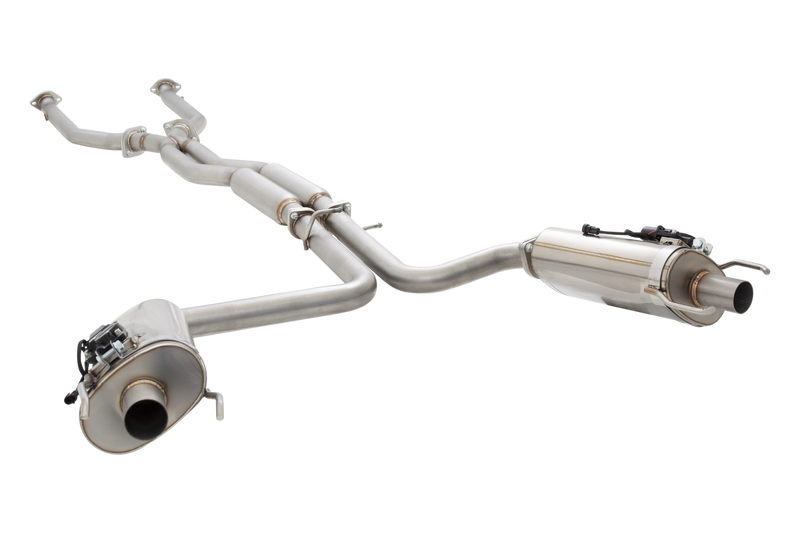 XForce Twin 2.5in Cat-Back Exhaust w/Varex Rear Mufflers (IS F 07-14)