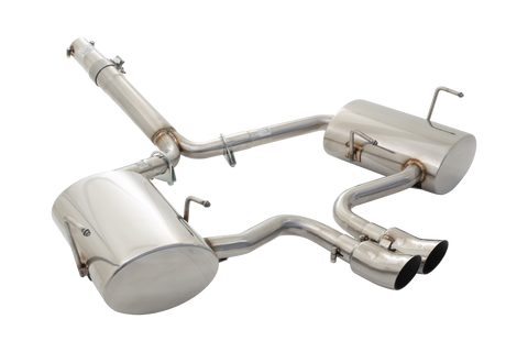 XForce Twin 1.5in Cat-Back Exhaust - Stainless Steel (Cooper S 04-06)