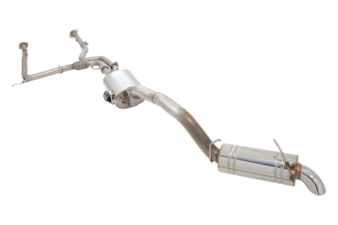 XForce 3in Cat-Back Exhaust w/Centre Varex Muffler - Stainless Steel (QX80 13-17/Patrol Y62 13-19)