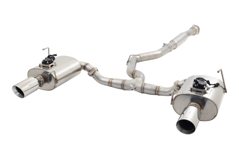 XForce 3in Cat-Back System w/ Varex Mufflers - Stainless Steel